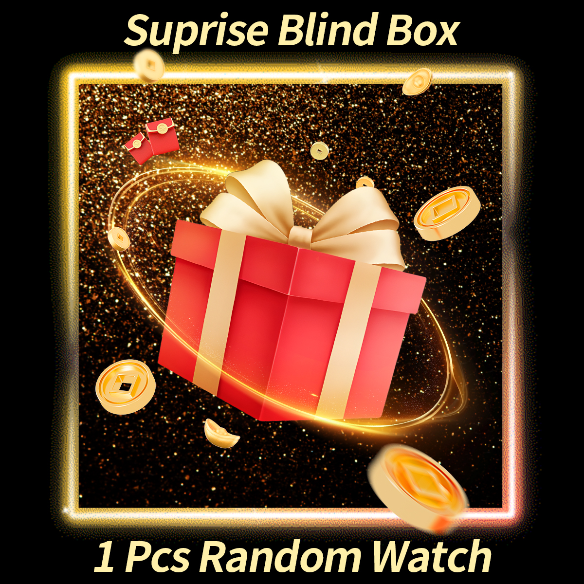 1PC Surprise Mystery Watch Bli - огляд і ціна Mystery Box Blind Bag