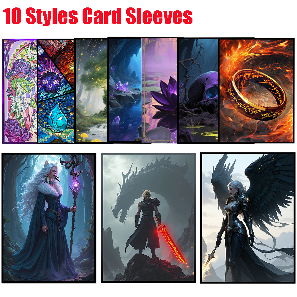 60pcs 66x91mm Multiple Styles  - огляд і ціна Card Penny Sleeve