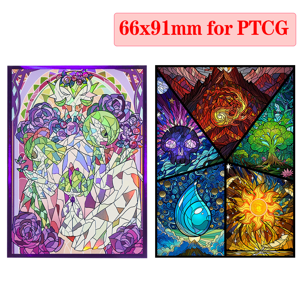 60pcs 66x91mm Multiple Styles  - огляд і ціна Card Penny Sleeve