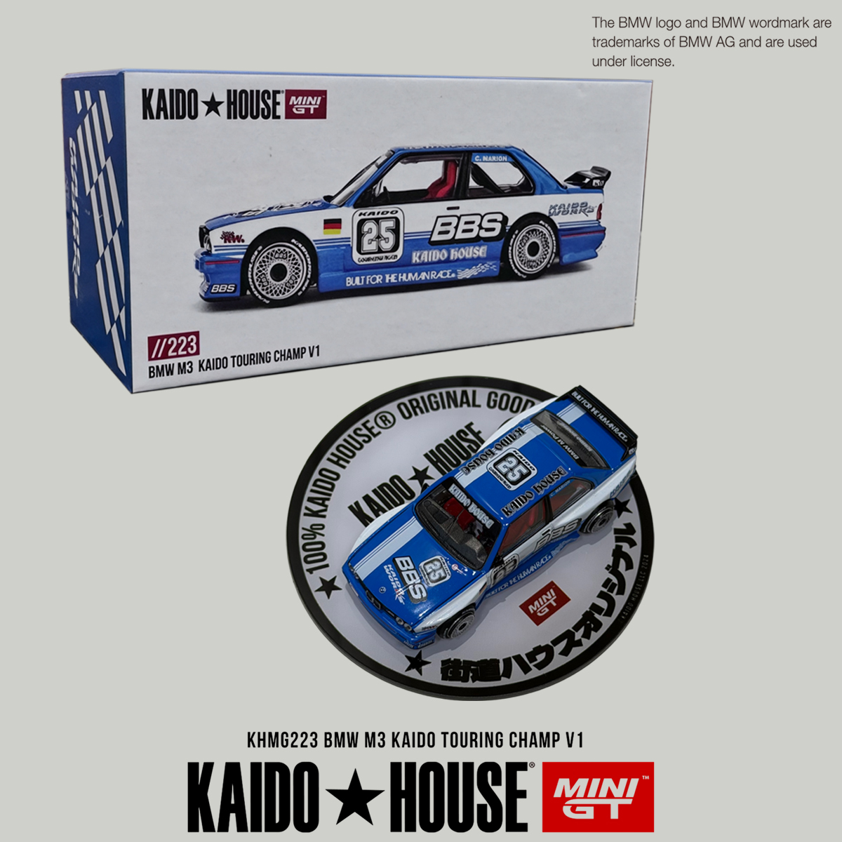 Kaido House x MINI GT 1:64 BMW - огляд і ціна Die Cast Car 1 64