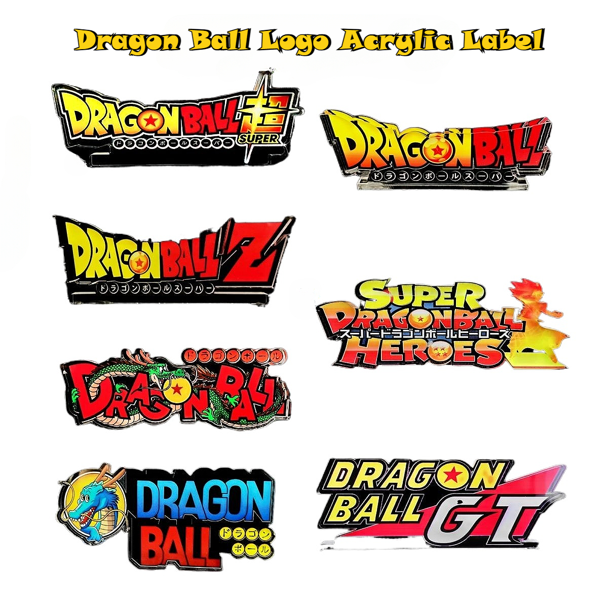Anime Dragon Ball LOGO Base Wh - огляд і ціна Action Figure Stand