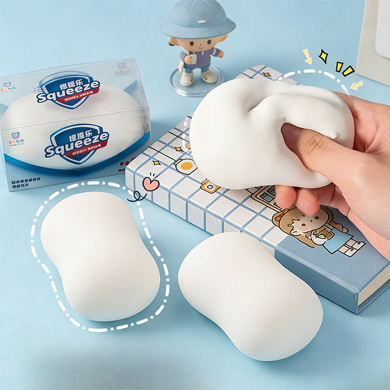 Soft Fake White Soap Squishy S - огляд і ціна Fidget Cube Original
