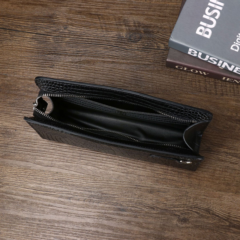 Men's Genuine Leather Clutch B - огляд і ціна Card Top Loader