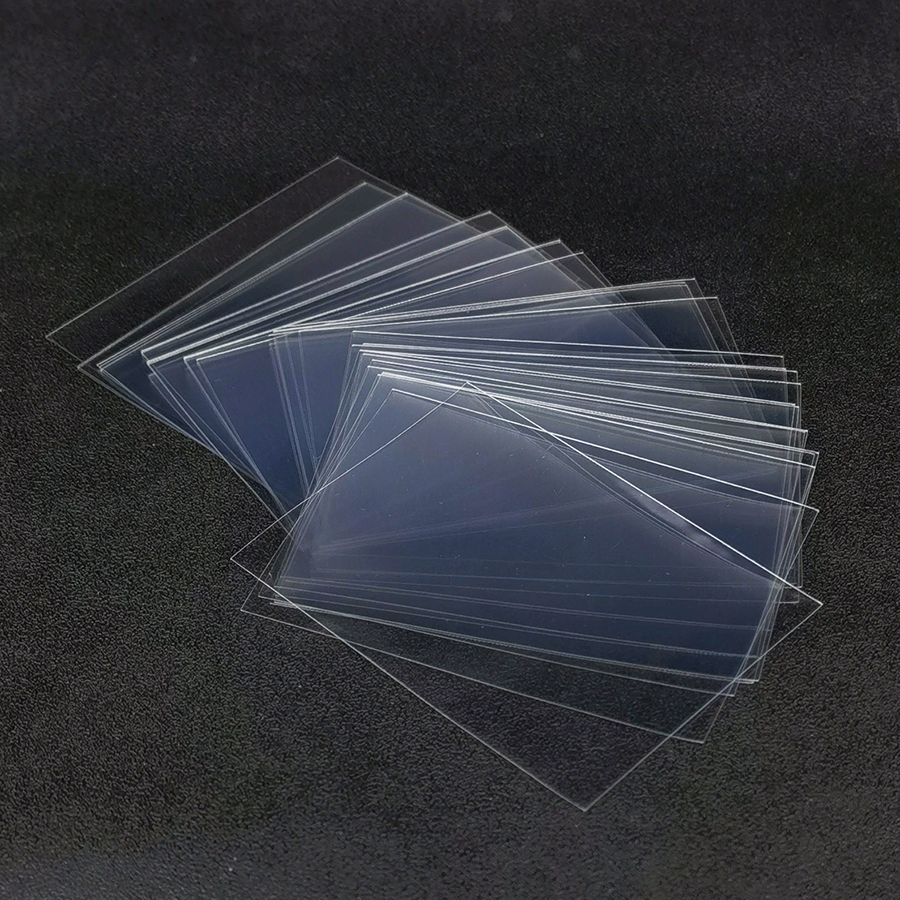 100pcs 8.8/9cm Clear Card Slee - огляд і ціна Card Penny Sleeve