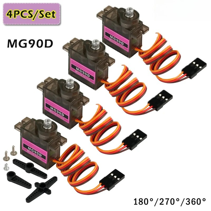 4CPS/Set 9g MG90D Micro Digita - огляд і ціна Model Airplane Plastic