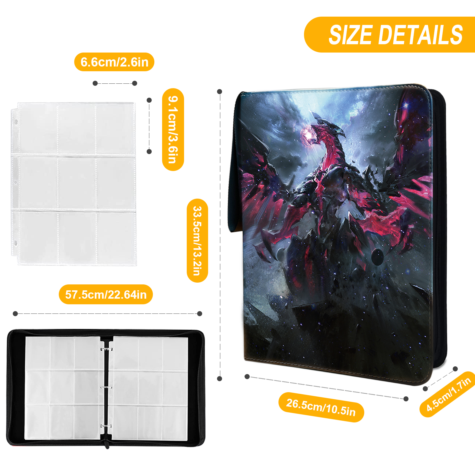 Trading Yugioh Card Binder Fit - огляд і ціна Trading Card Binder