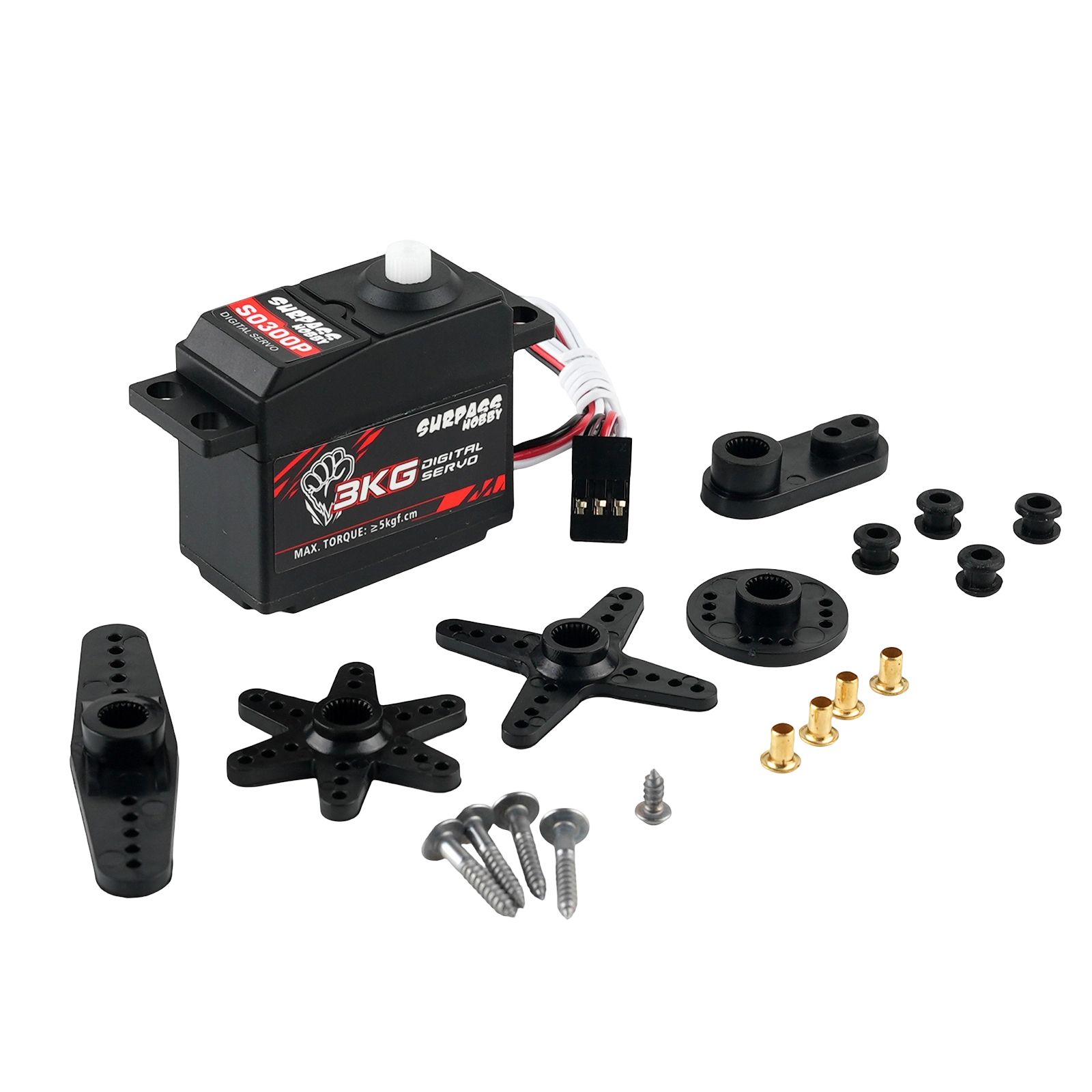 S0300P 3kg Digital Servo Plast - огляд і ціна Model Airplane Plastic