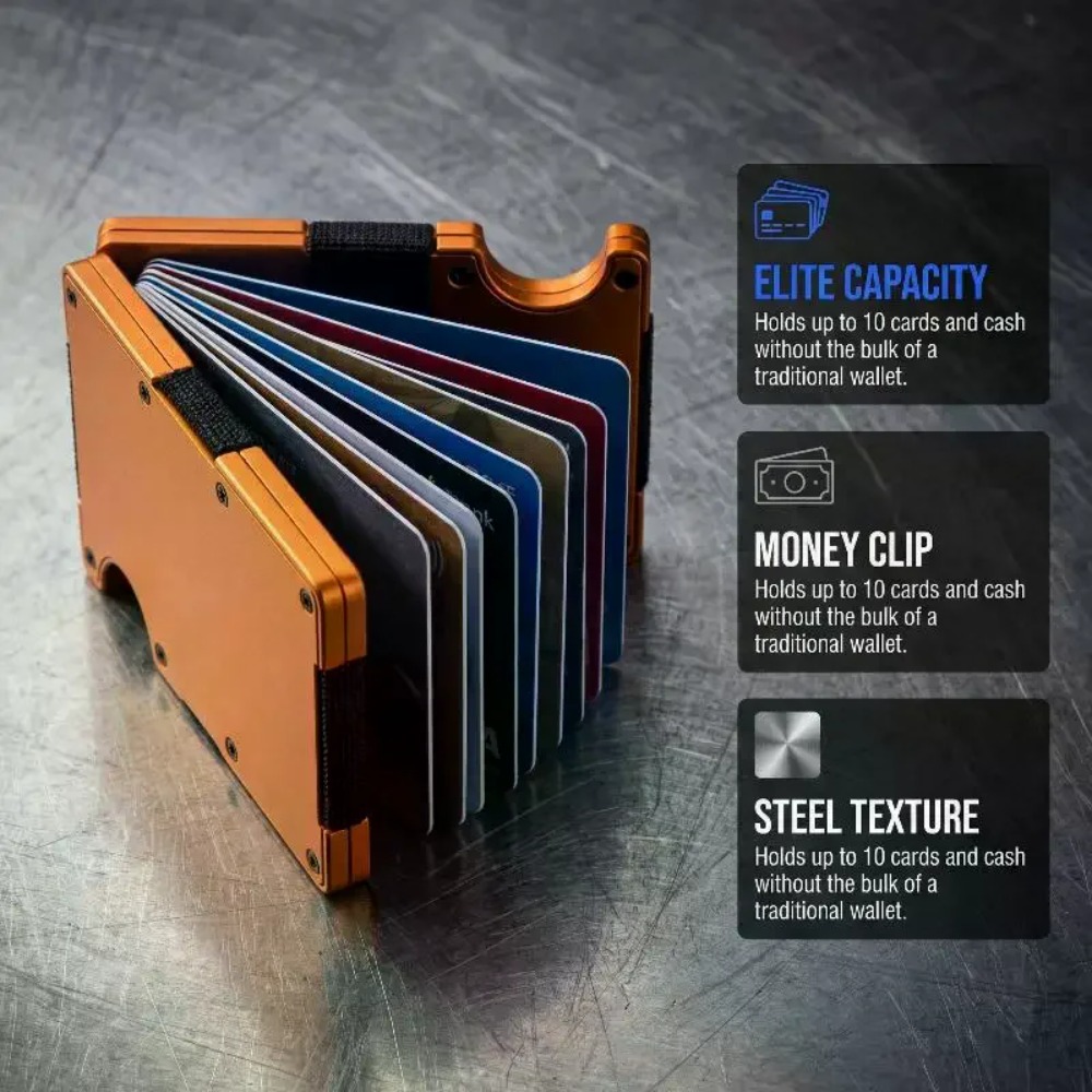 Aluminum Alloy Rfid Blocking C - огляд і ціна Card Top Loader