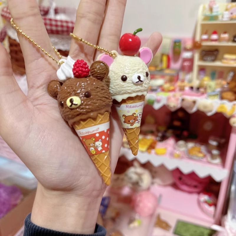 Anime Fiugre Rilakkuma Ice Cre - огляд і ціна Capsule Toy Gashapon
