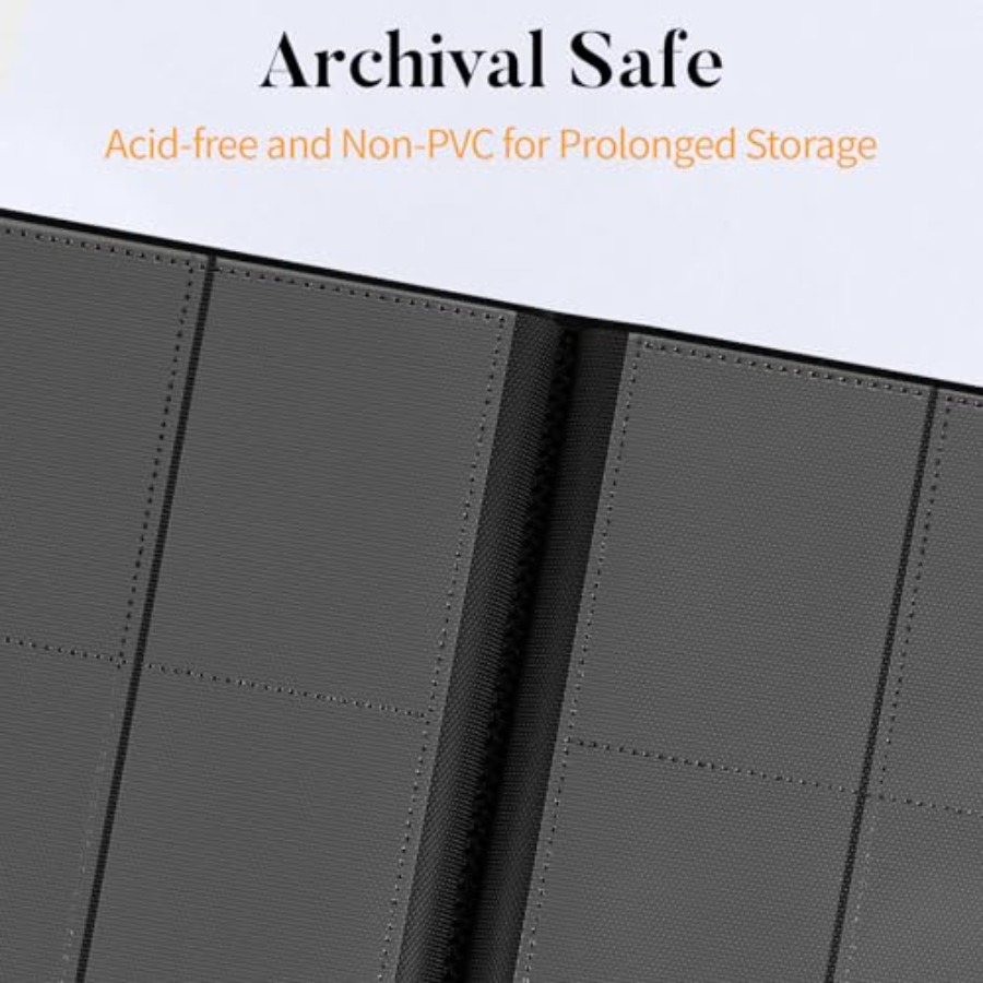 Heavy Duty Card Binder, 9 Pock - огляд і ціна Trading Card Binder