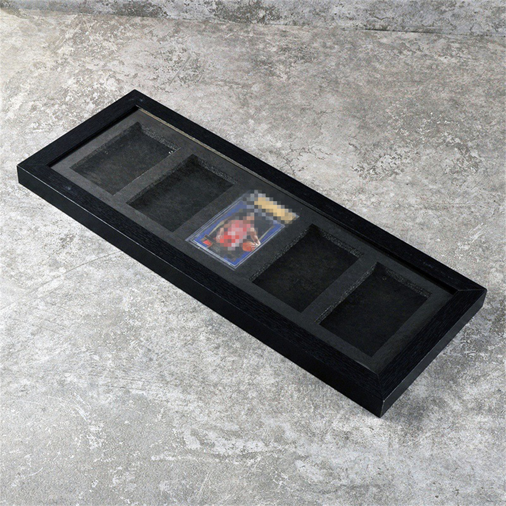 3-9 Grids Wooden Graded Sports - огляд і ціна Graded Card Display