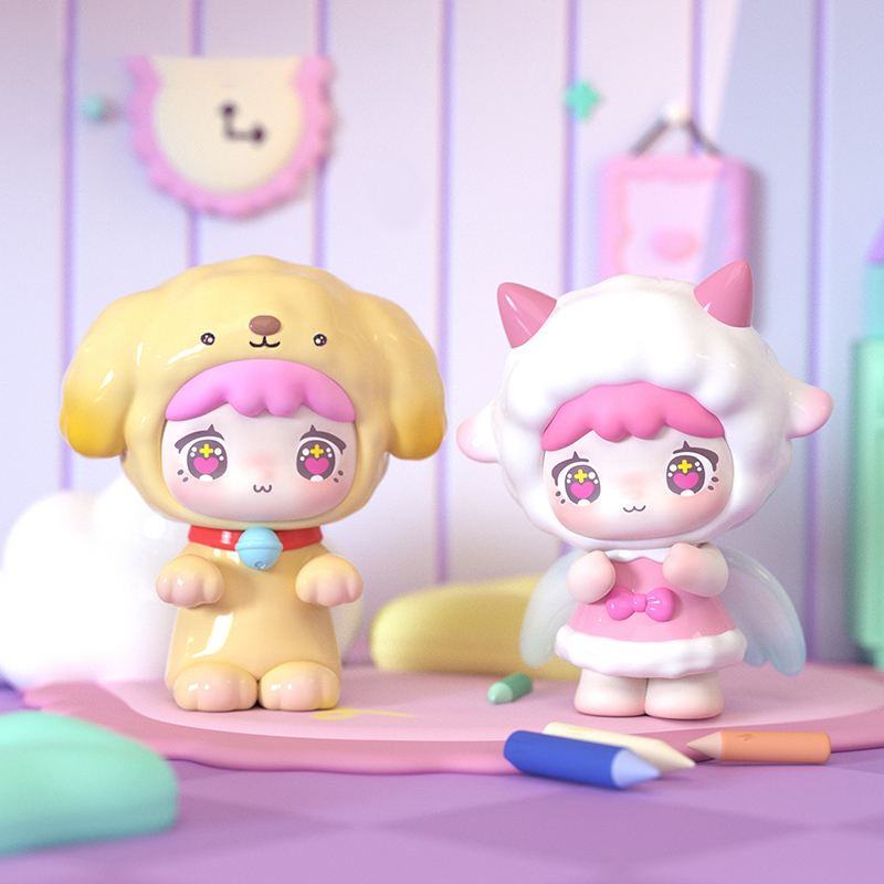 Qubii Autumn Animal Castle Day - огляд і ціна Vinyl Figure Blank