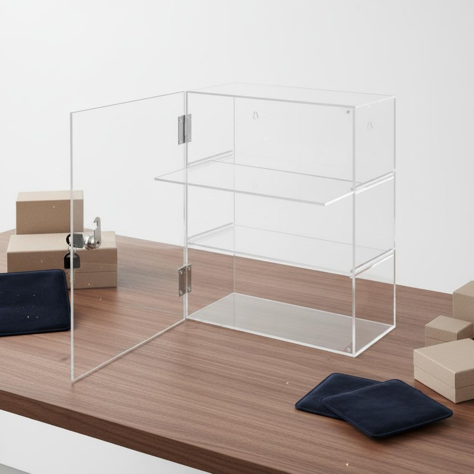 Locking Acrylic Display Case L - огляд і ціна Display Case Acrylic