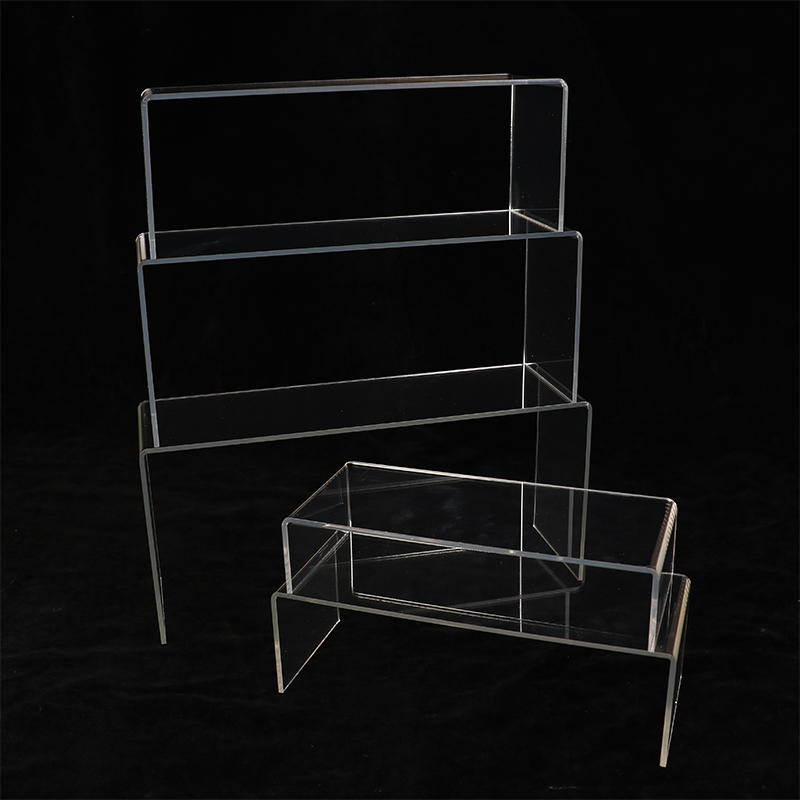 U-shaped Clear Acrylic Display - огляд і ціна Display Risers Set