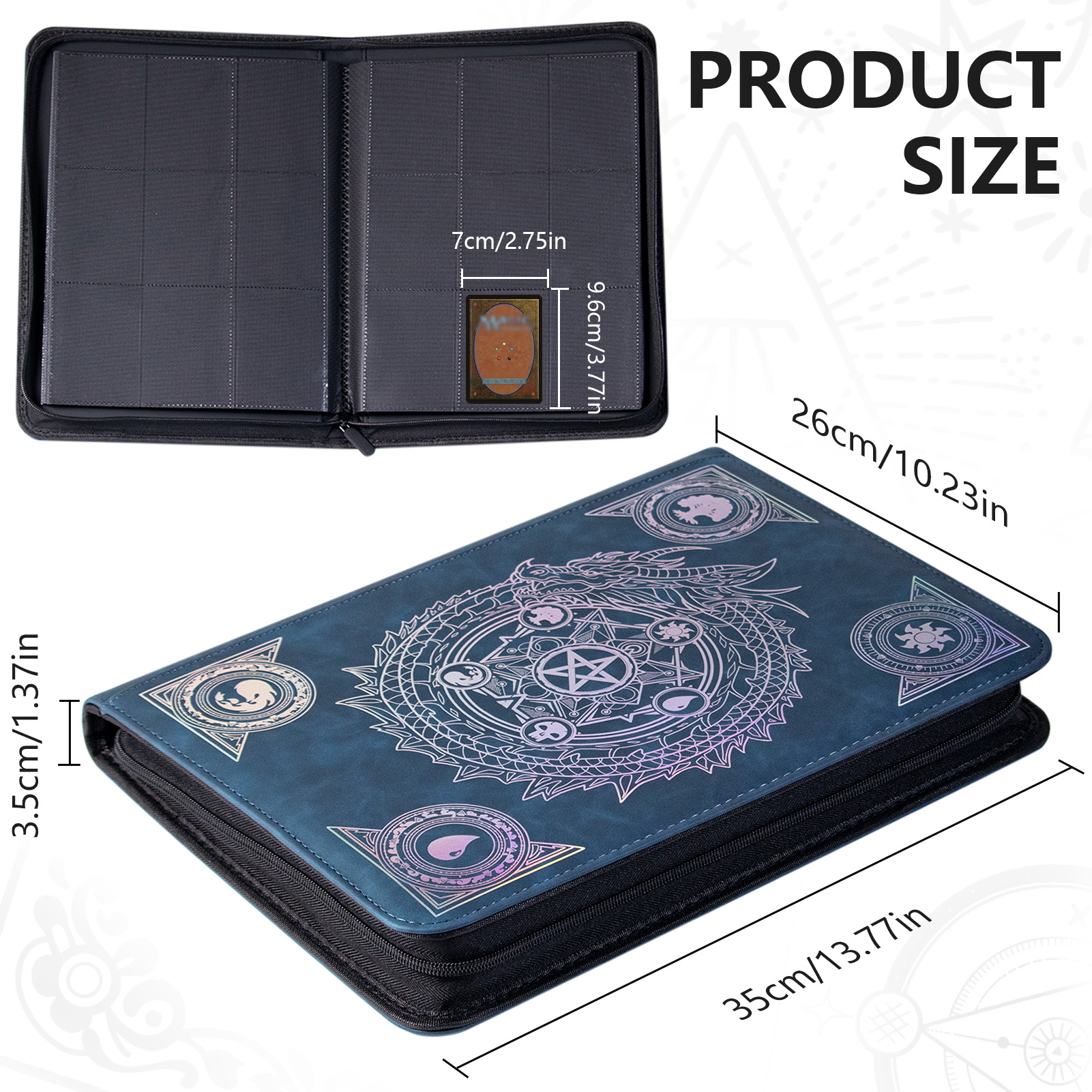 Trading card binder,Ringless Z - огляд і ціна Trading Card Binder