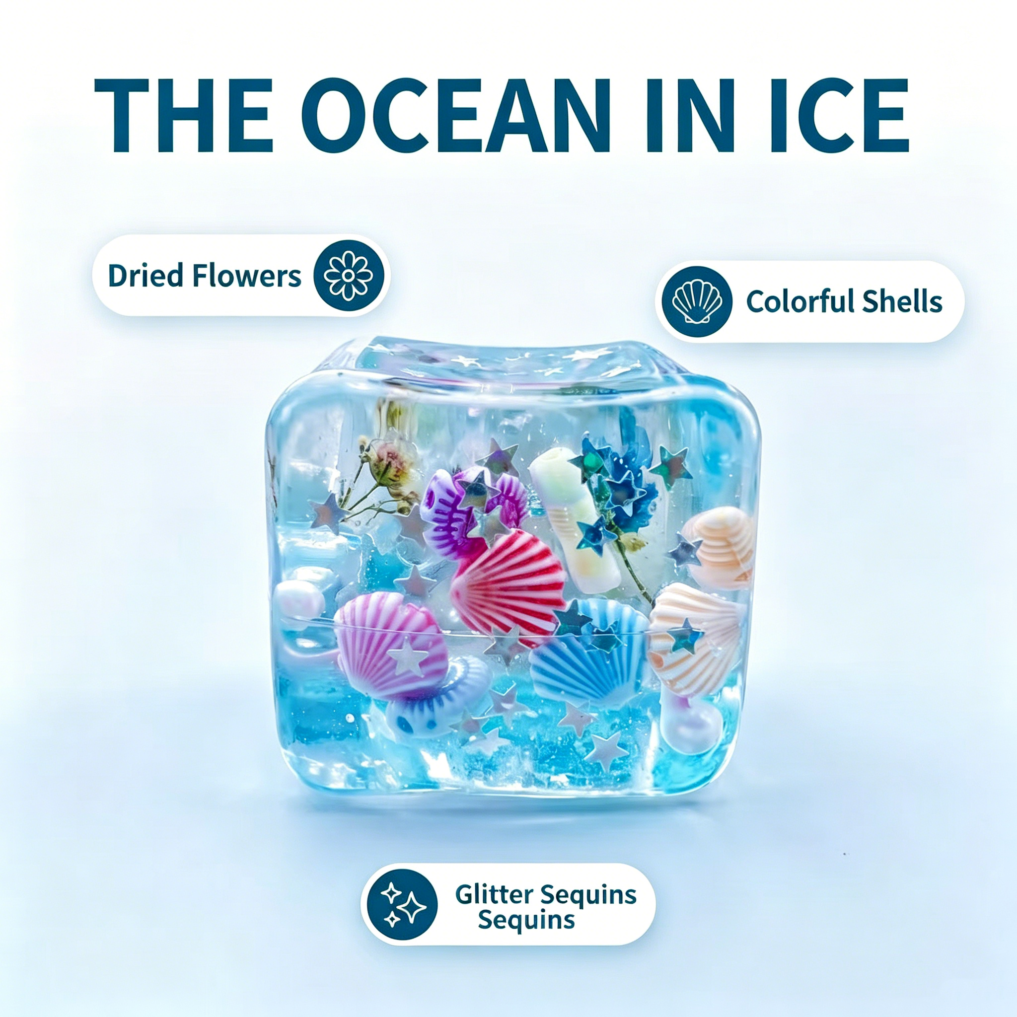 Ocean Shell Squishy Stress Bal - огляд і ціна Fidget Cube Original