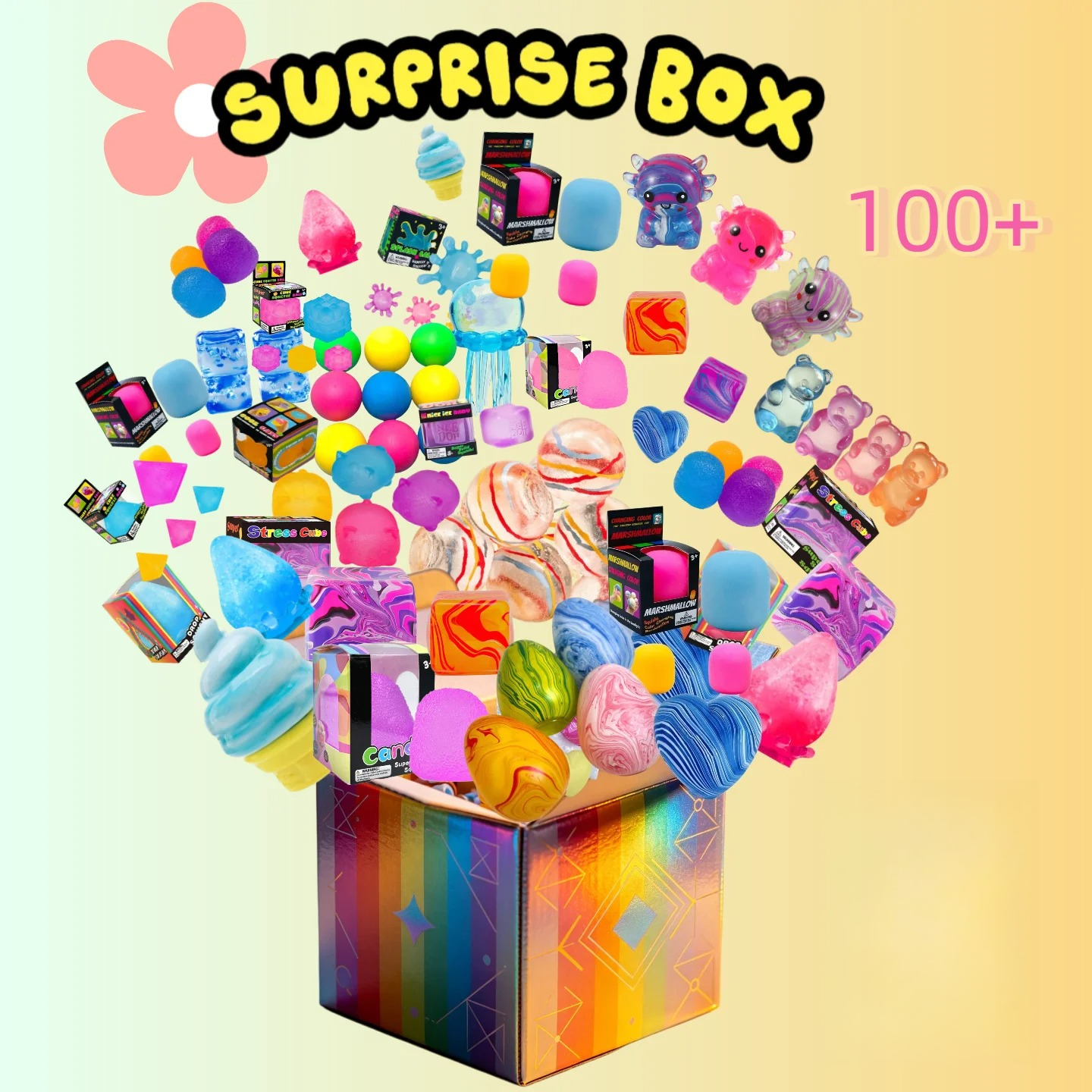 100+Pcs Surprise Box Toys Nove - огляд і ціна Mystery Box Blind Bag