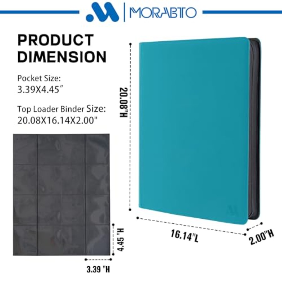 Toploader Binder Holds 640 Top - огляд і ціна Card Top Loader