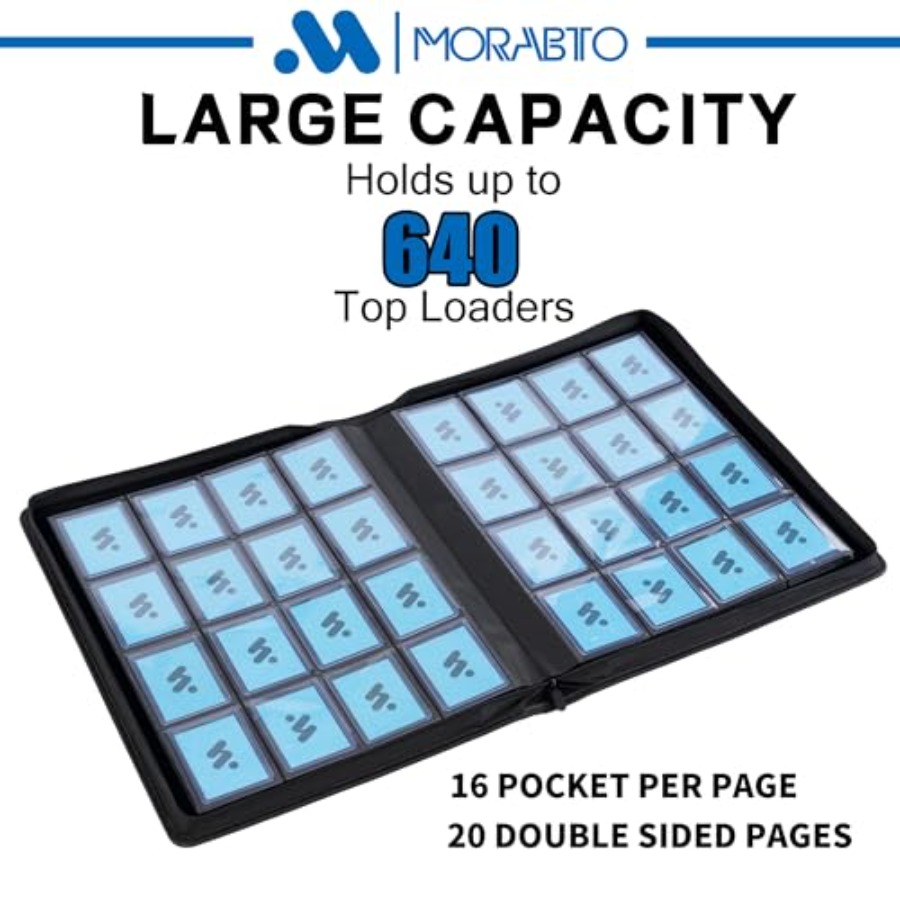 Toploader Binder Holds 640 Top - огляд і ціна Card Top Loader