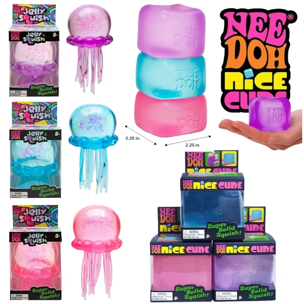 Trending Nee Doh Jellyfish & C - огляд і ціна Fidget Cube Original