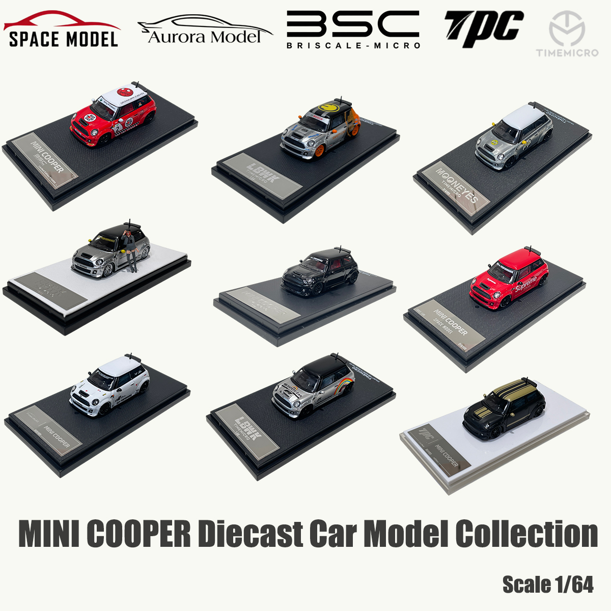 TPC Time Micro BSC 1:64 BMW Mi - огляд і ціна Die Cast Car 1 64